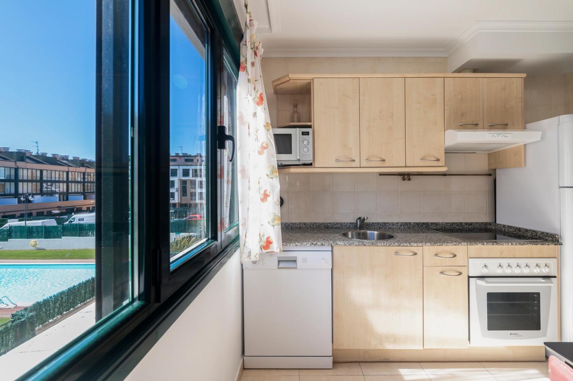 Mar Y Montana, Apartamento Con Piscina, Playa A 3 Km Vut-3945-As 라네스 외부 사진